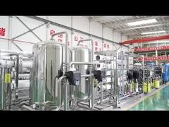 Machine automatique de purification de l'eau de 5000L pour usine d'embouteillage d'eau potable
