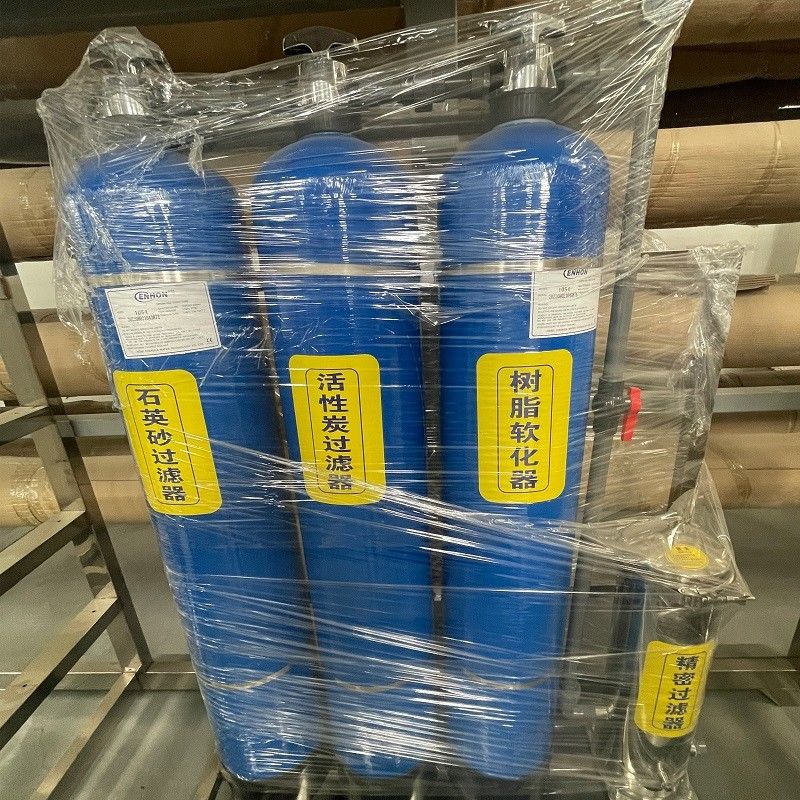 Machine de filtration de l' eau de 1000 L / H Pour le puits de l' eau Filtre de sable de carbone Purificateur industriel