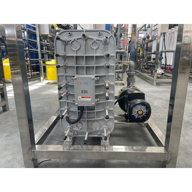 1500*600*1500mm Système électrolytique de traitement de l'eau pour la production continue d'eau