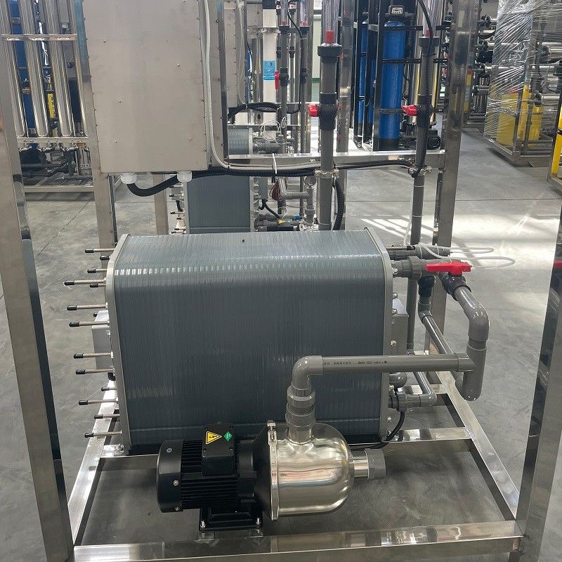 1500*600*1500mm Système électrolytique de traitement de l'eau pour la production continue d'eau