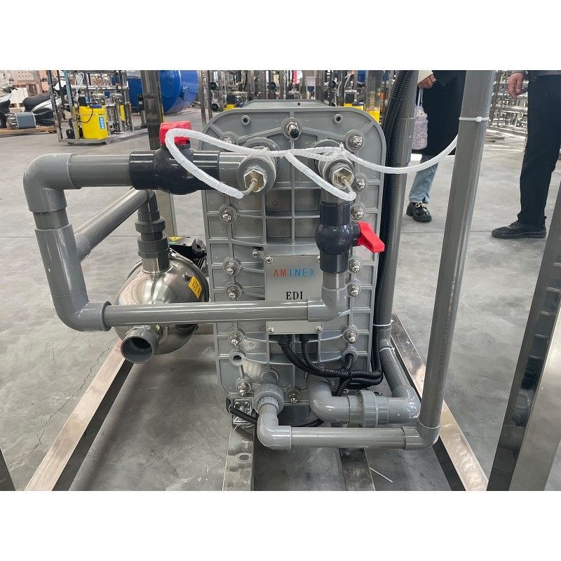 1500*600*1500mm Système électrolytique de traitement de l'eau pour la production continue d'eau