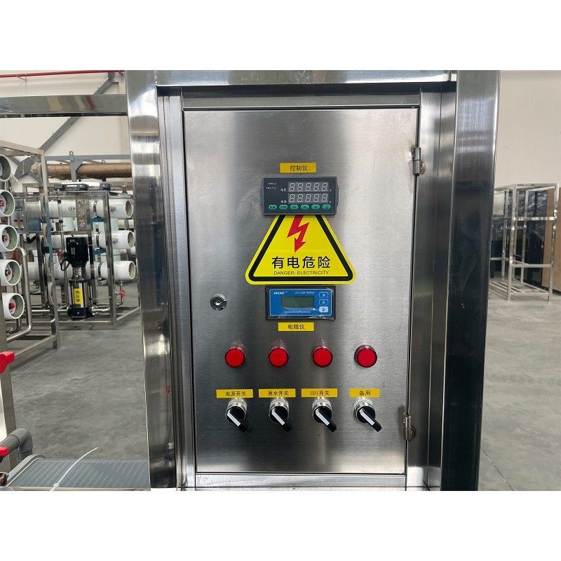 1500*600*1500mm Système électrolytique de traitement de l'eau pour la production continue d'eau