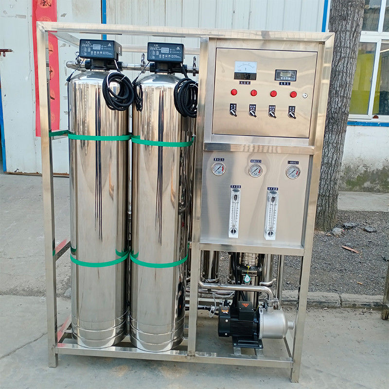 Filtre d' eau à osmose inverse commercial avec petit système de purification d' eau de 500L / h