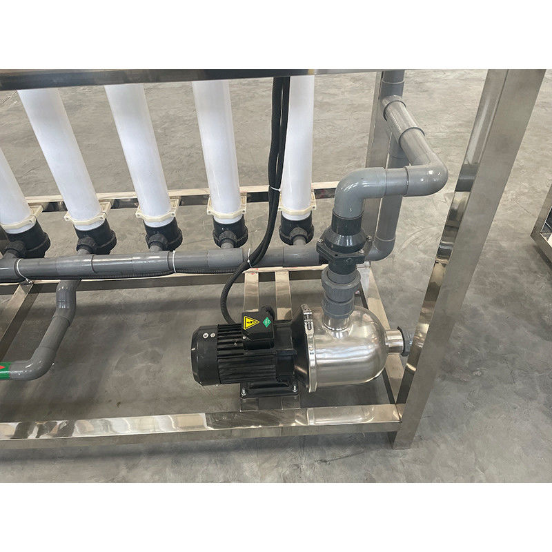 0.2-0.4MPa Système de filtration UF renforcé PVDF MBR pour le traitement de l'eau par membrane