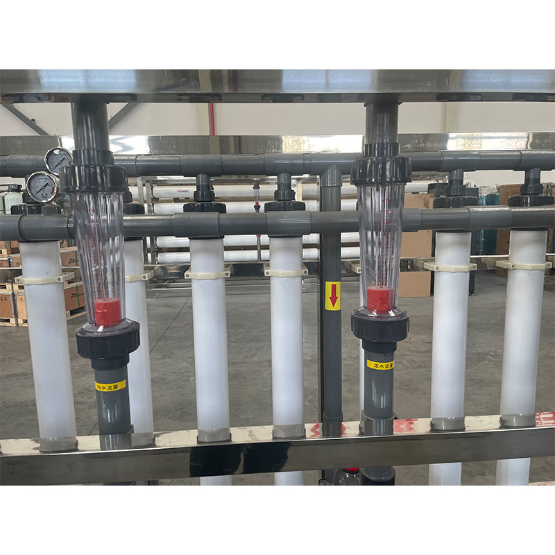 UF Industrie du purificateur d'eau Système de filtration nano élimine la couleur avec boîtier en bois