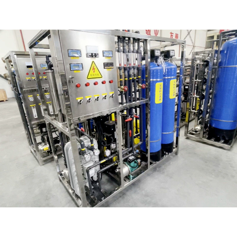 Équipement d'eau ultra pure EDI à double étage de 500L pour la purification industrielle et médicale