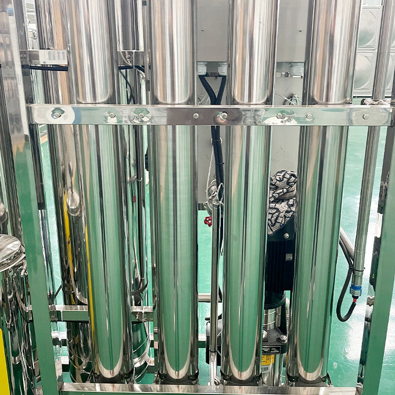 Centrale d'eau RO entièrement automatique de 1000L / h pour équipement de purification de l' eau potable des hôtels