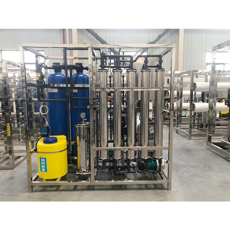 UF Module 0.0001-0.001um 500LPH Système de traitement de l'eau RO EDI ultra pur purifié pour l'eau