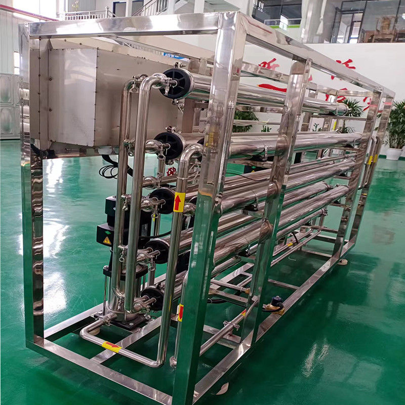 2000 LPH usine industrielle de traitement de l'eau RO machine Systèmes d'osmose inverse pour l'eau potable