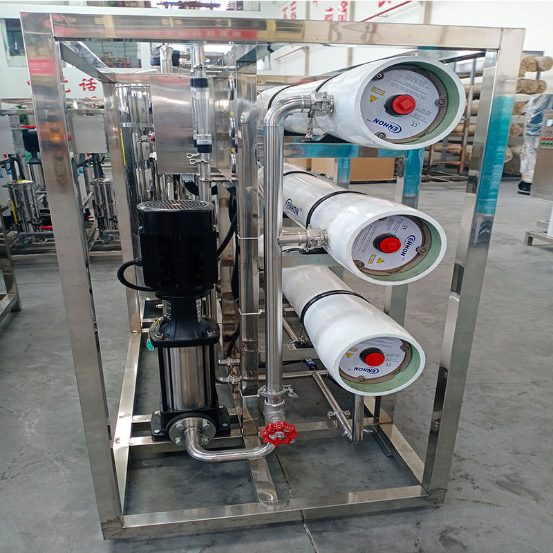 Système d'osmose inverse 3T/h contrôlé par PLC pour le traitement industriel de l'eau potable