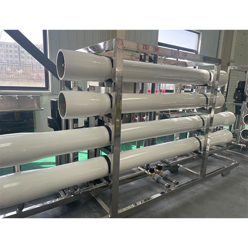 Installation de purification de l'eau par osmose inverse à double traitement 380V/1.5Kw pour 10 tonnes d'eau