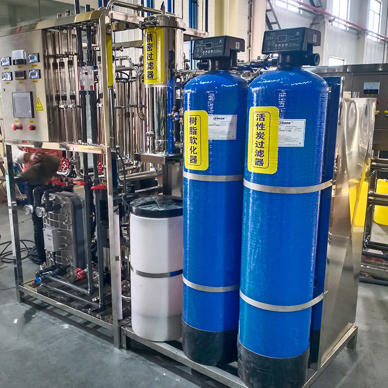 Purificateur d'eau RO pour système de filtration d'eau certifié CE 380V/1.5Kw 260 kg