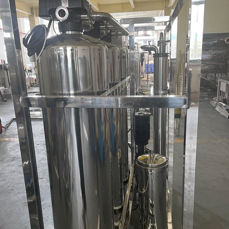 Purificateur d'eau RO pour système de filtration d'eau certifié CE 380V/1.5Kw 260 kg