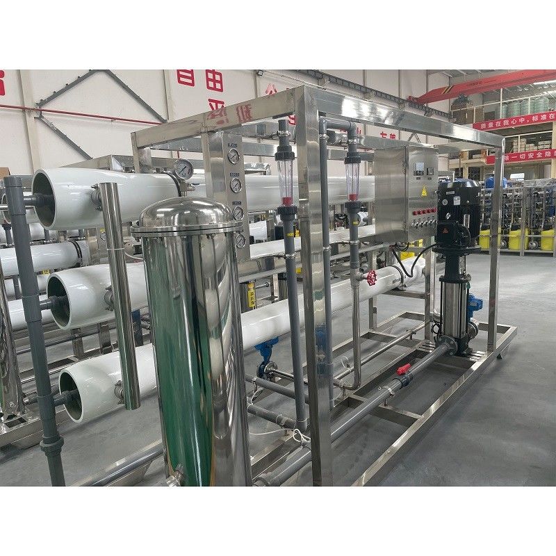 Machine de filtration de l'eau par l'ozone pour l'eau minérale en Afrique