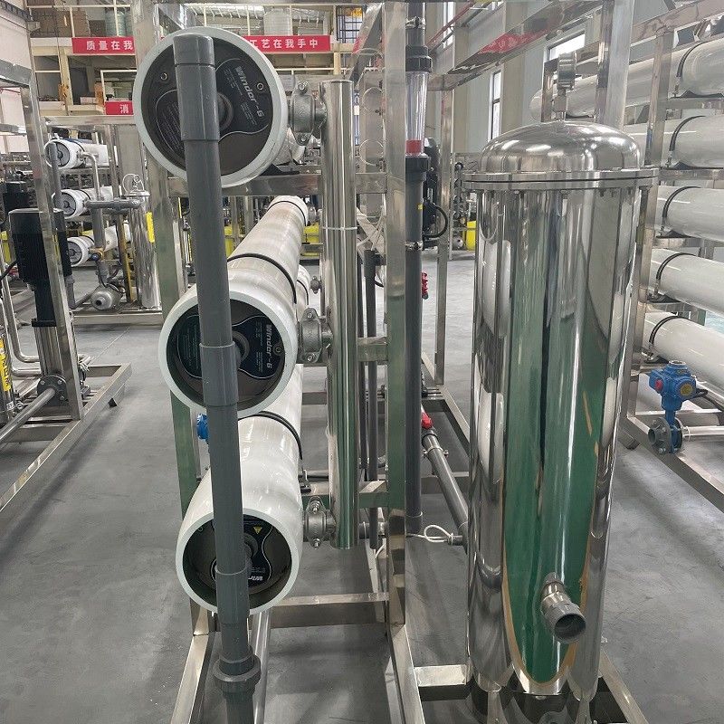 Machine de filtration de l'eau par l'ozone pour l'eau minérale en Afrique