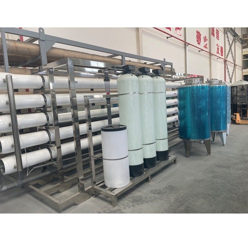 20 tonnes par heure RO Machines de traitement de l'eau pour la ligne de production d'eau potable