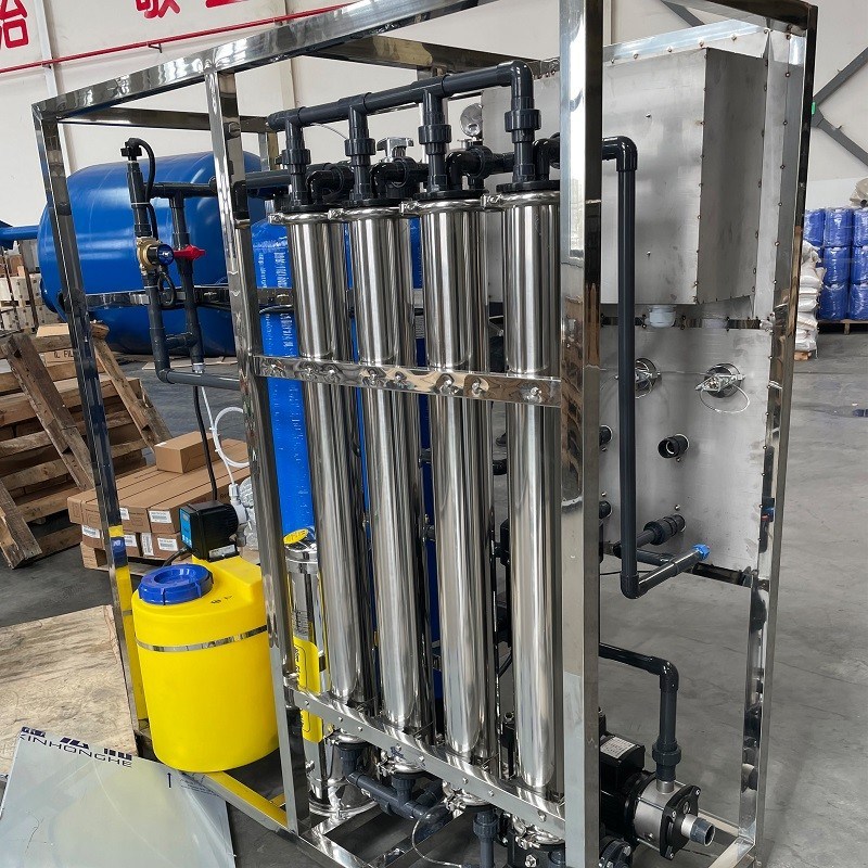 Système de filtre à eau RO industriel avec filtre au charbon actif et purification de l'eau