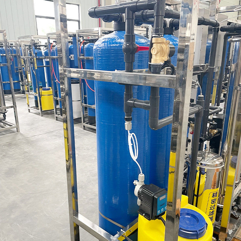 380V/1.5Kw RO Système de filtration de l'eau 1000L usine de filtration Purification osmose inverse