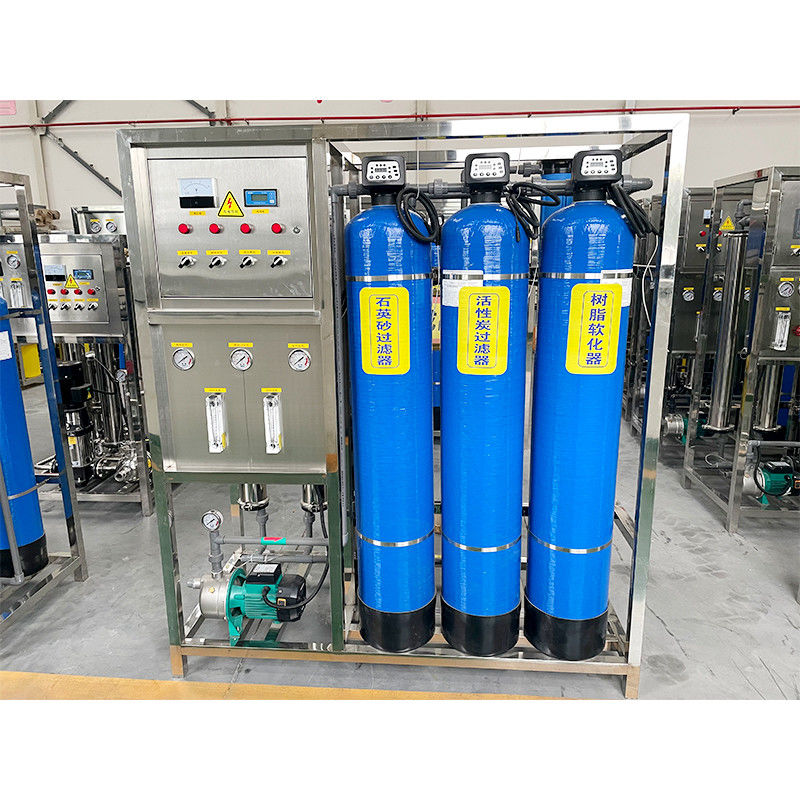 Système de traitement industriel de l'équipement de purification des filtres RO Machine d'osmose inverse 500L
