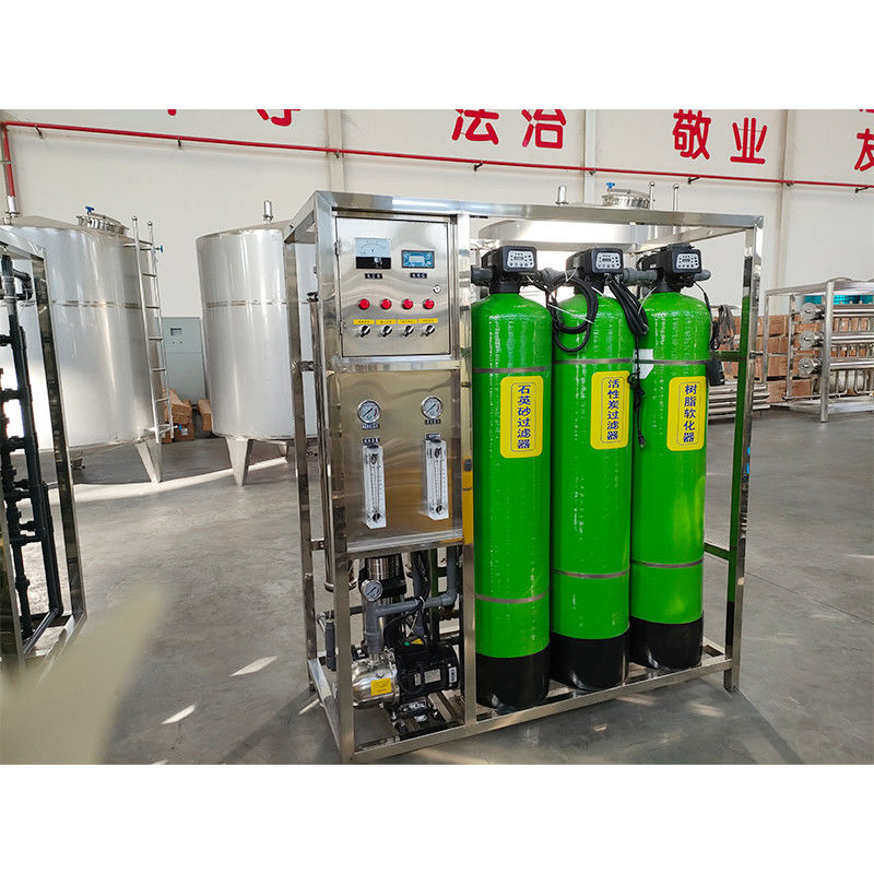 1 Composants de base Équipement de traitement de l'eau par osmose inverse RO pour l'eau pure industrielle