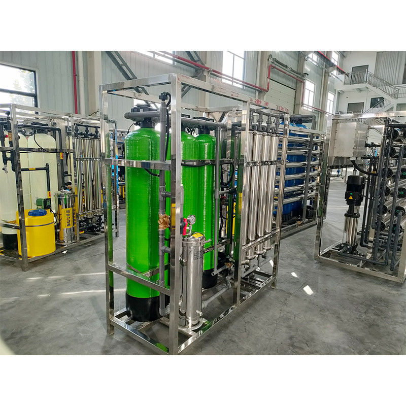 1 Composants de base Équipement de traitement de l'eau par osmose inverse RO pour l'eau pure industrielle